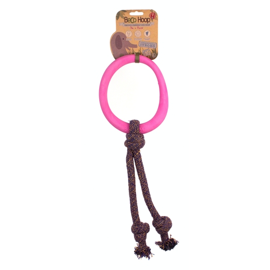 Beco Ring med rep Rosa Large