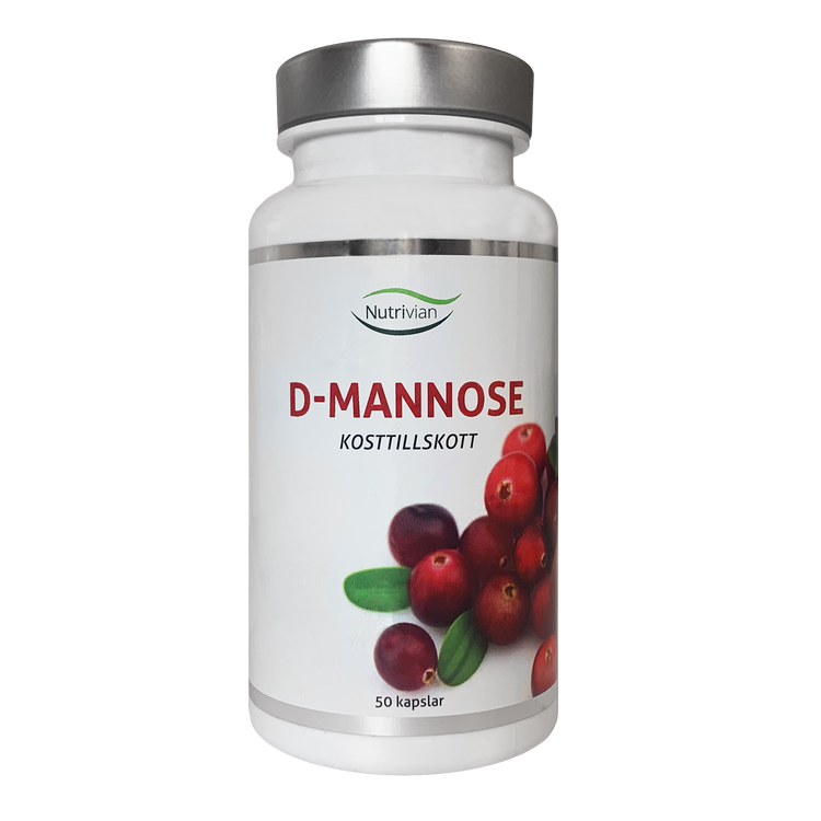 Nutrivian D-Mannose 50 kapslar