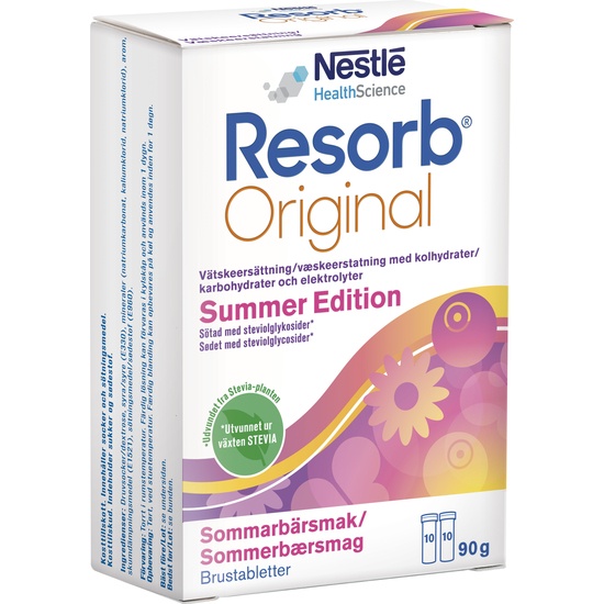 Resorb Original Sommarbär 20 brustabletter