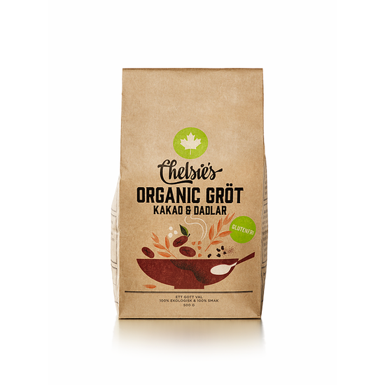 Chelsie's Organic Gröt-Kakao & Dadlar 500 g