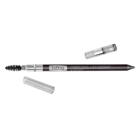 IsaDora Eyebrow Pencil Waterproof Soft Black 1,1 g