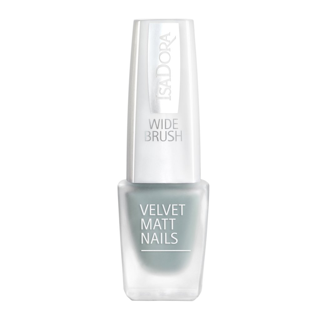 IsaDora Velvet Matt Nails Sage Grey 6 ml