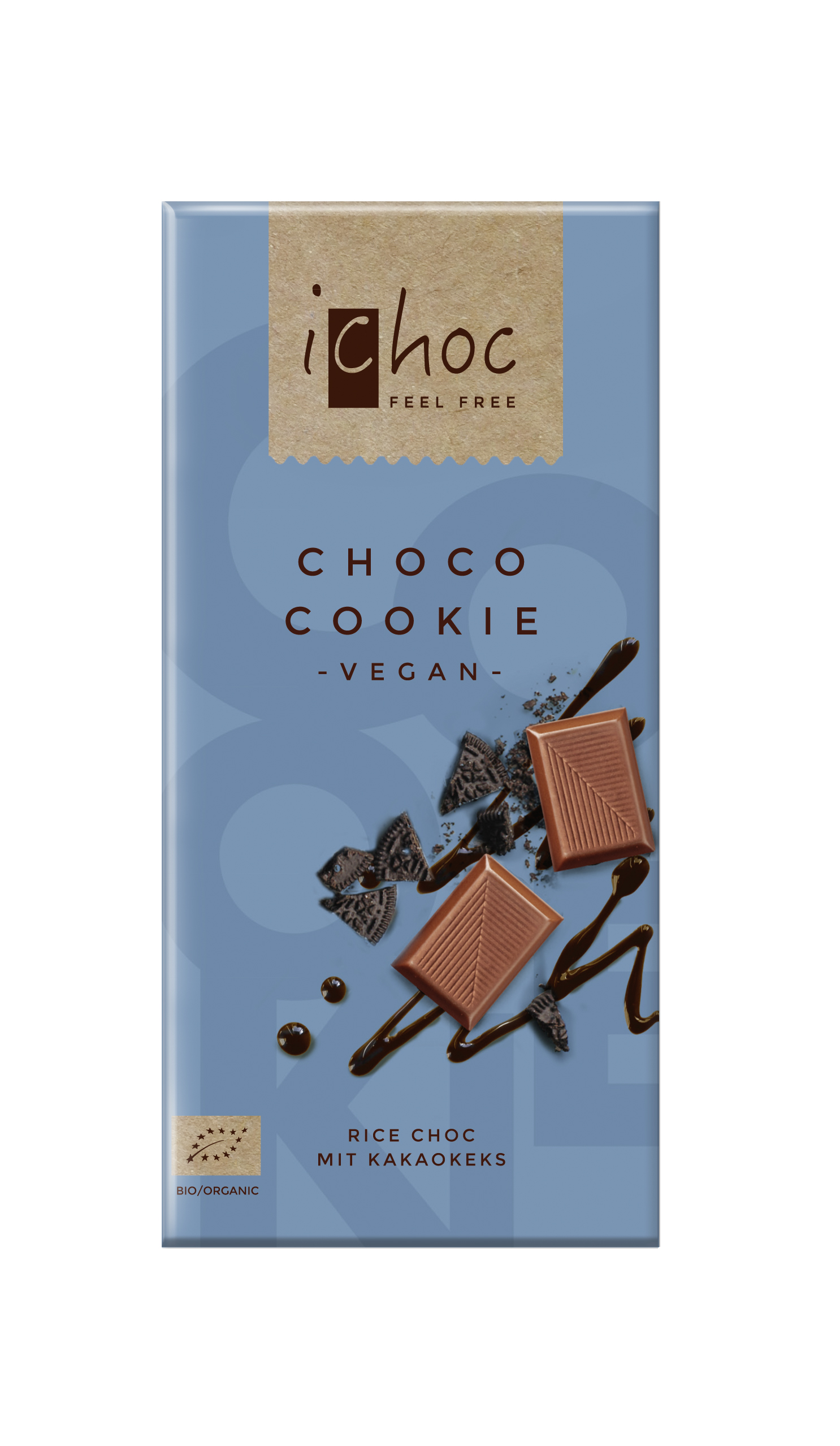 iChoc Rischoklad Choco Cookie 80 g