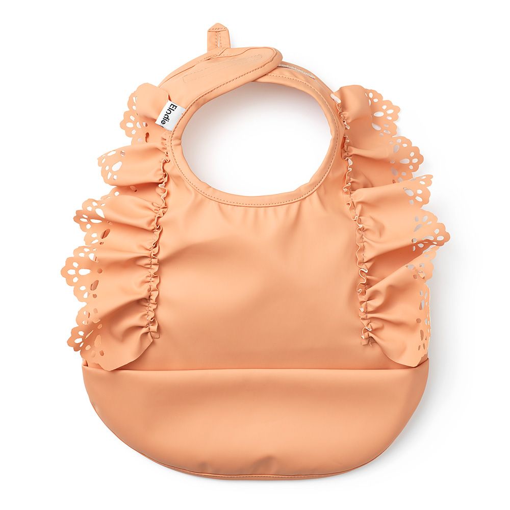 Elodie Baby Bib Amber Apricot
