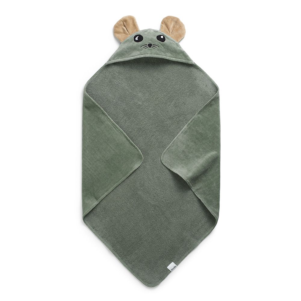 Elodie Hooded Towel Hazy Jade Max