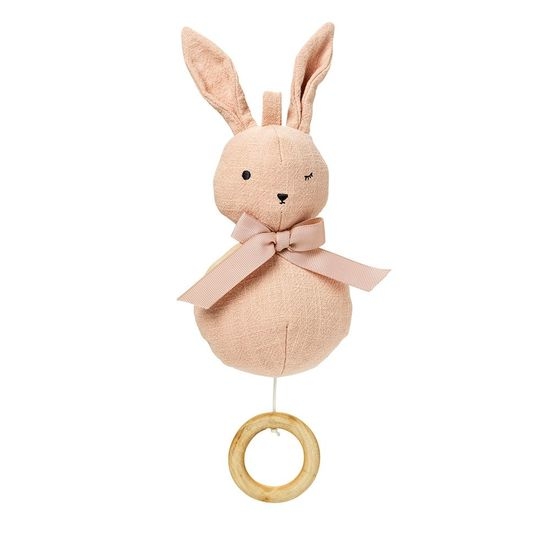 Elodie Musical Mobil Powder pink Bunny Belle