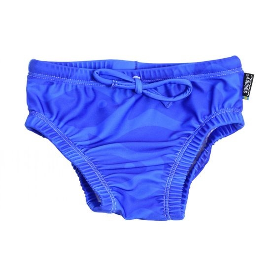 Swimpy Solid Fish Badblöja UV50+ Blue M