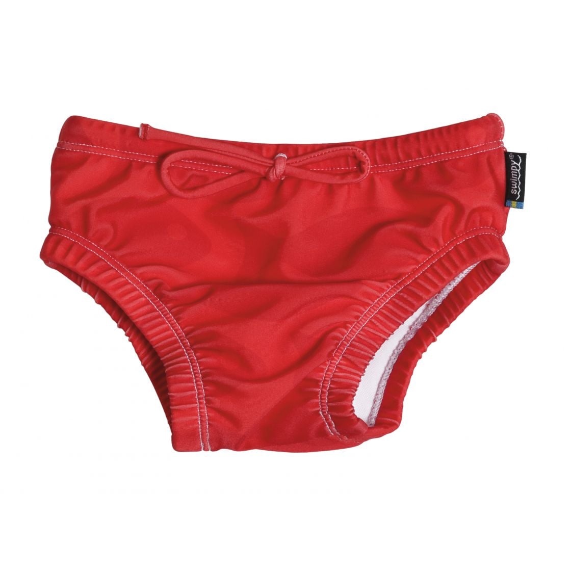 Swimpy Solid Fish Badblöja UV50+ Red L