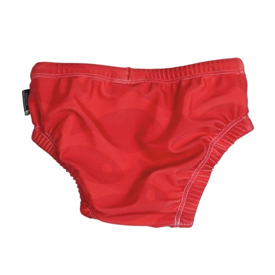 Swimpy Solid Fish Badblöja UV50+ Red L