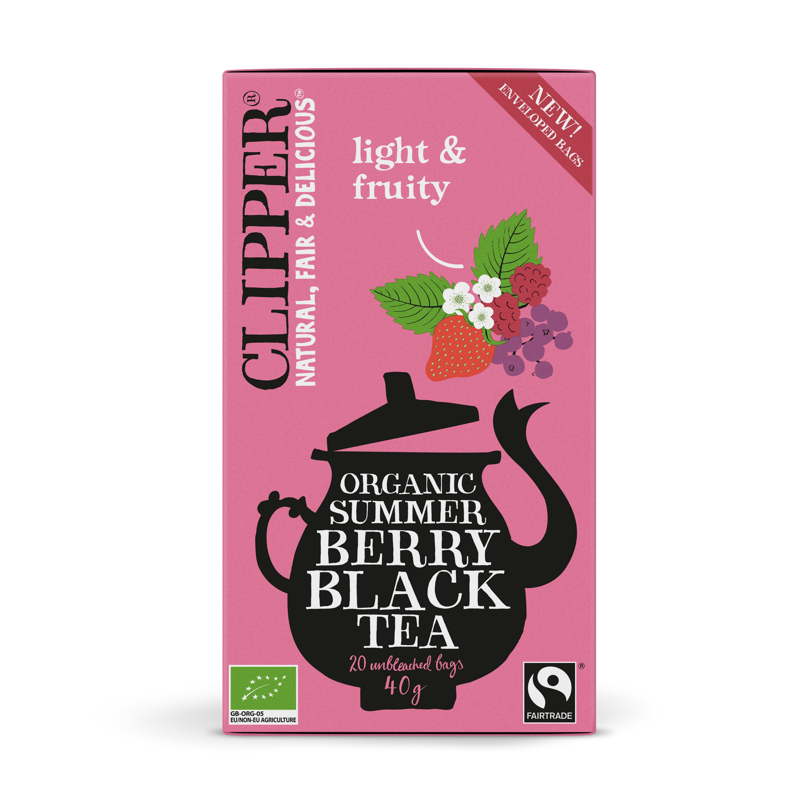 Clipper Organic Summer Berry 20 st