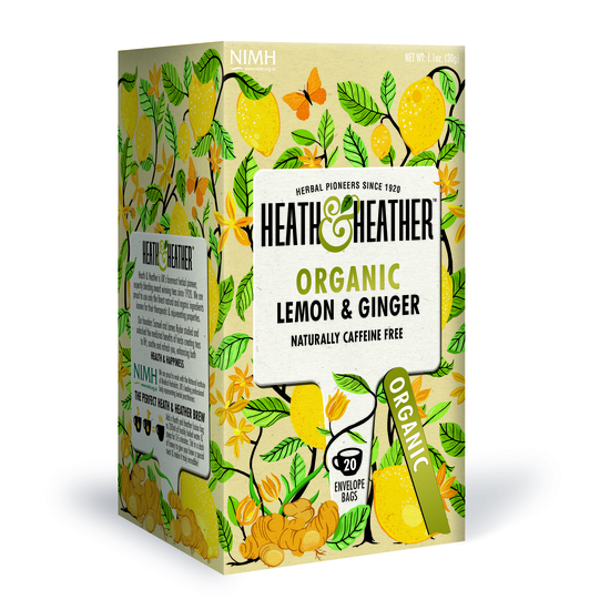 Heath & Heather Te Lemon & Ginger 20 st