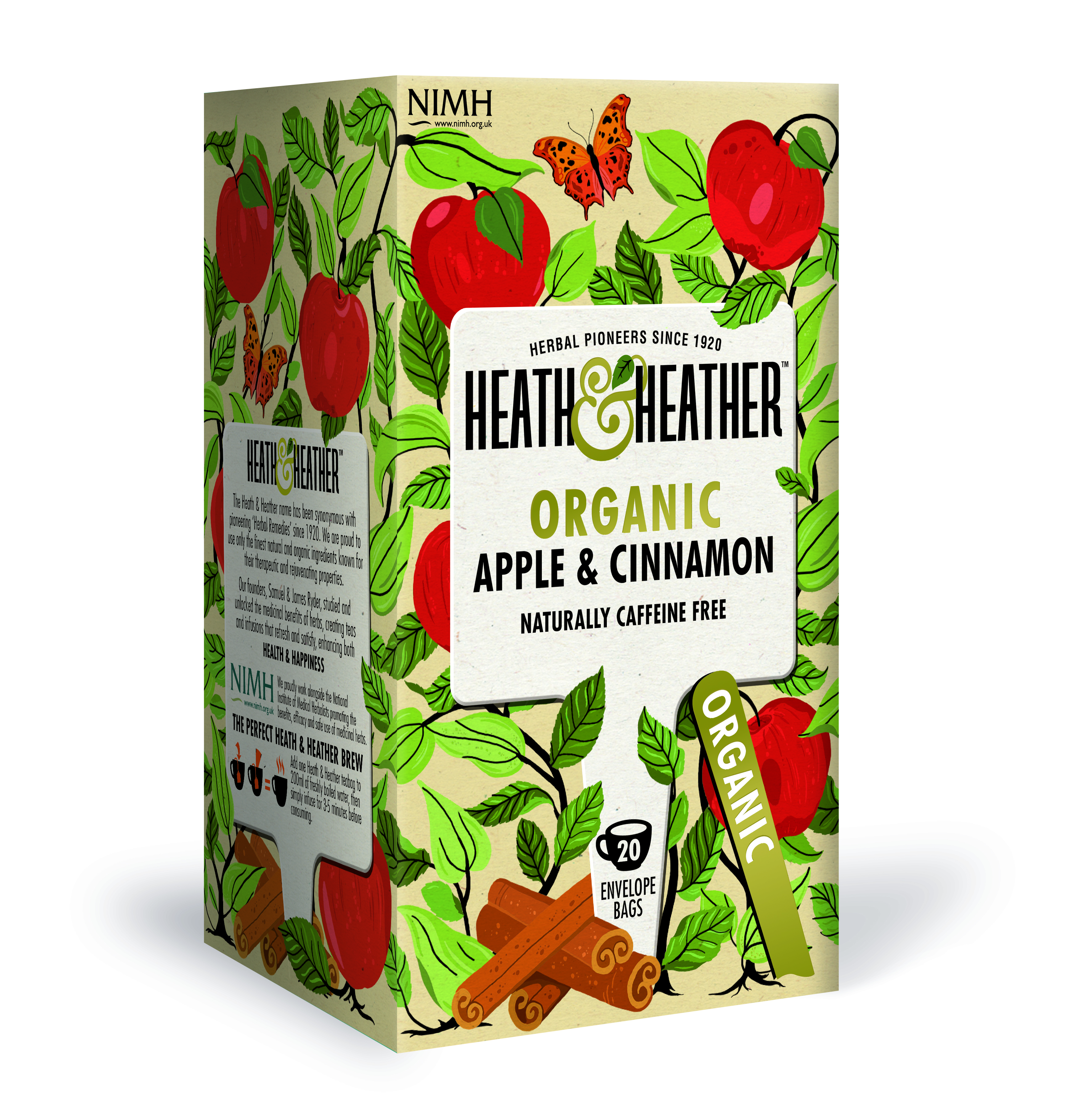 Heath & Heather Te Apple & Cinnamon 20 st