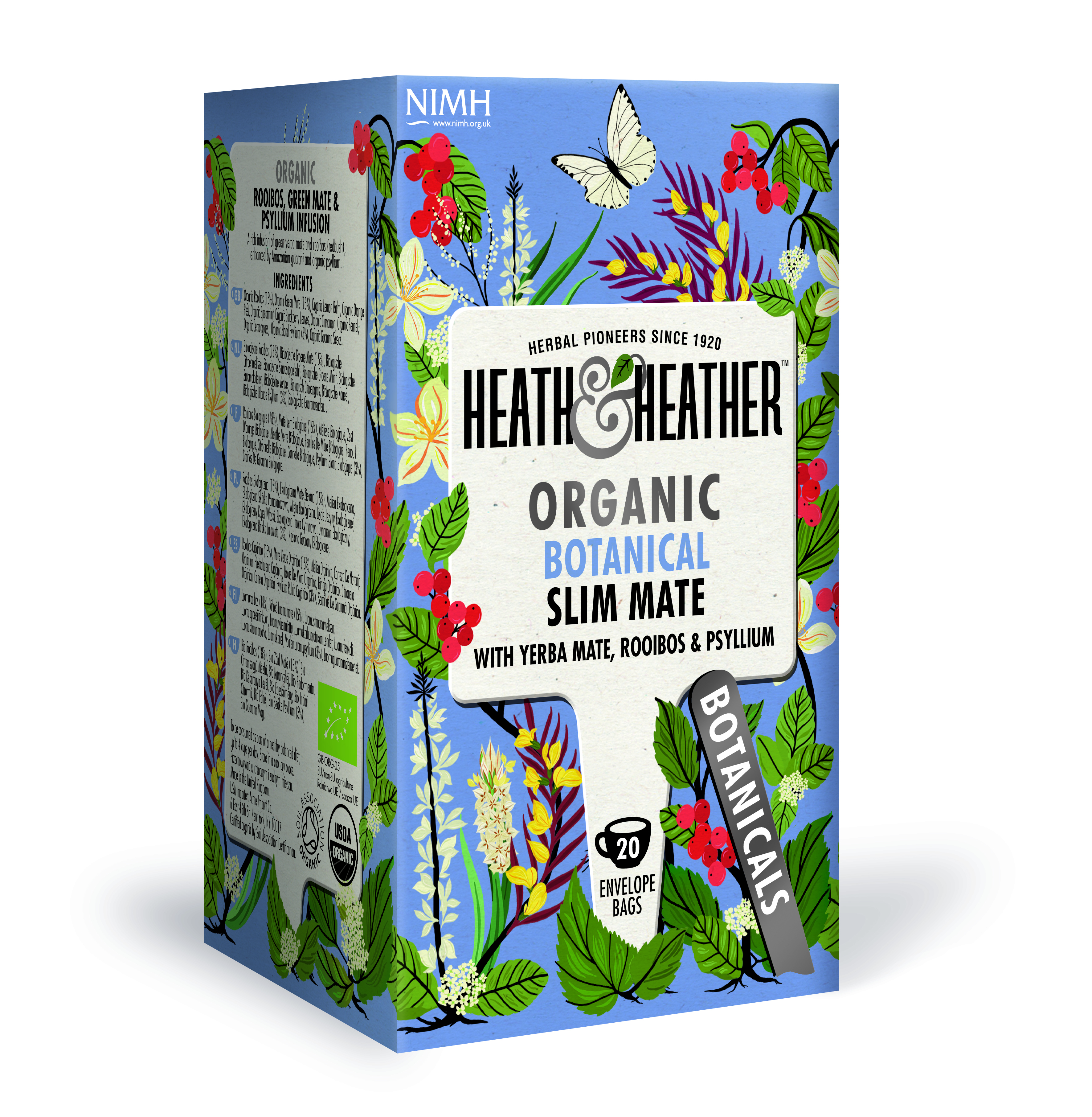 Heath & Heather Te Slim Mate 20 st