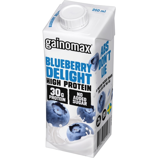 Gainomax Blueberry Delight High Protein 250 ml