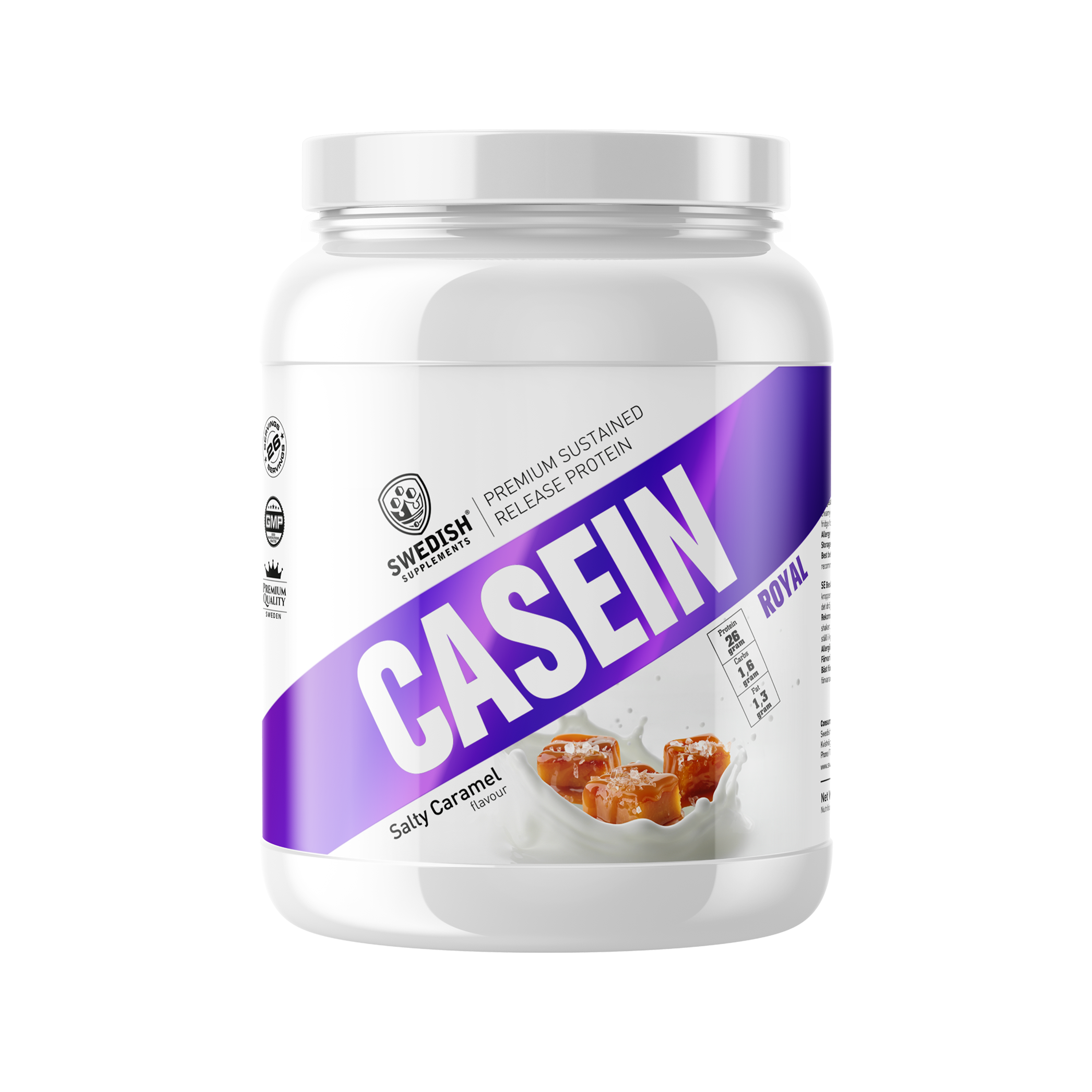 Swedish Supplement Casein Salty Caramel 900 g