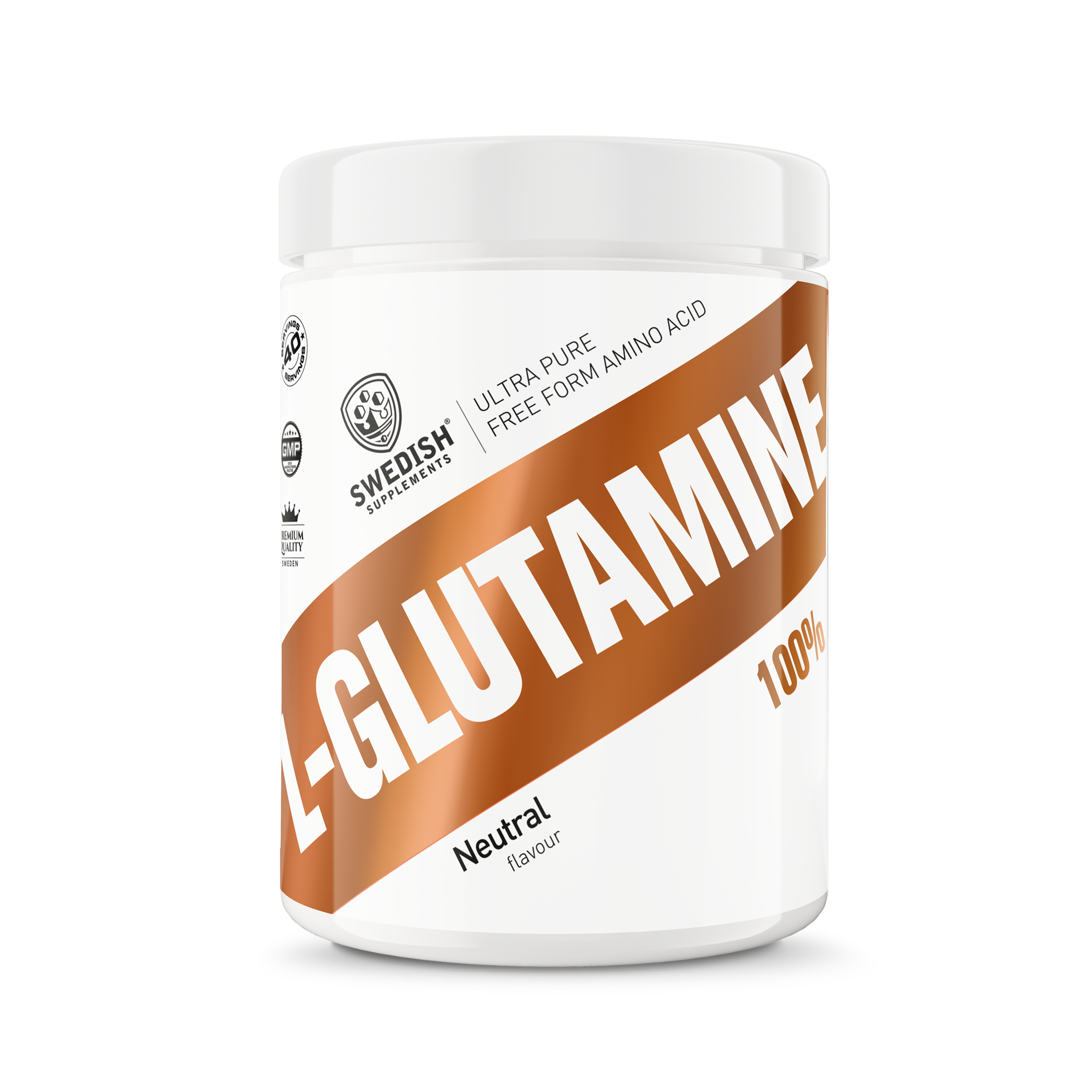 Swedish Supplements L-Glutamine 100% 400 g