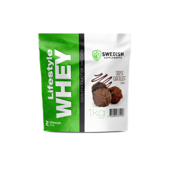 Swedish Supplements Lifestyle Whey Protein Tripple Chocolate 1 kg
