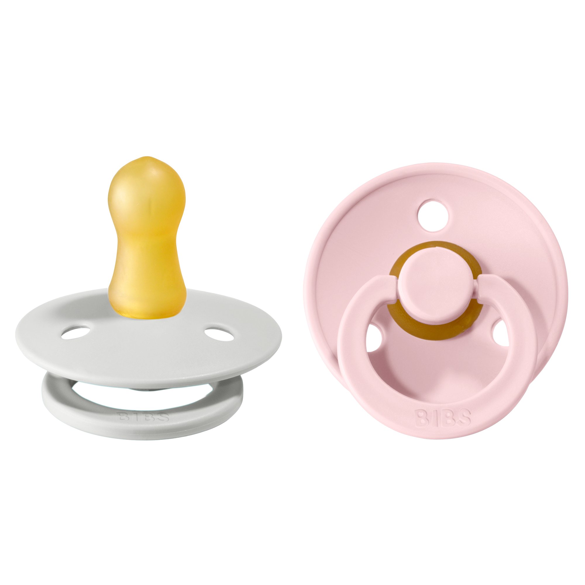 BIBS Colour Haze/Blossom strl. 1 (0-6 månader) 2-pack