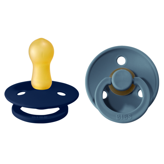 BIBS Colour Latex Size 2 Deep Space/Petrol 2-pack