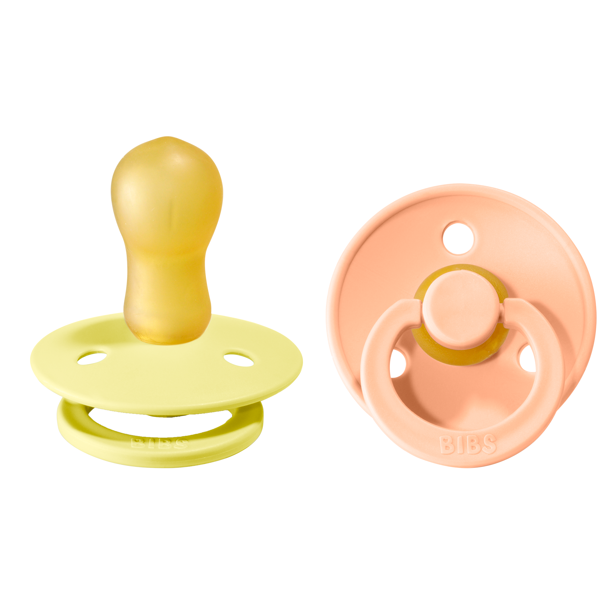 BIBS Colour Nappar Sunshine/Peach Sunset strl. 3 (+18 månader) 2-pack