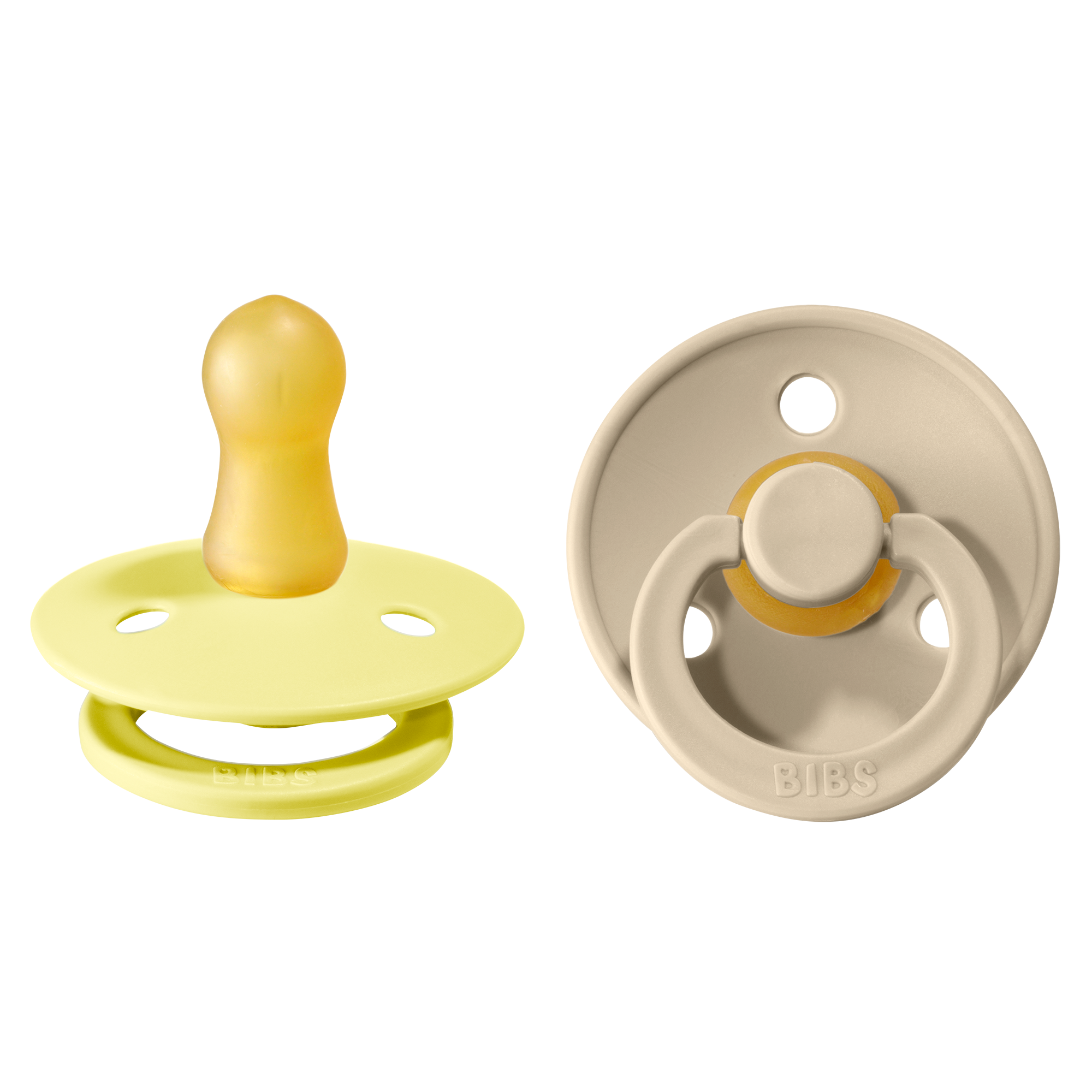 BIBS Colour Nappar  Sunshine/Sand strl. 1 (0-6 månader) 2-pack