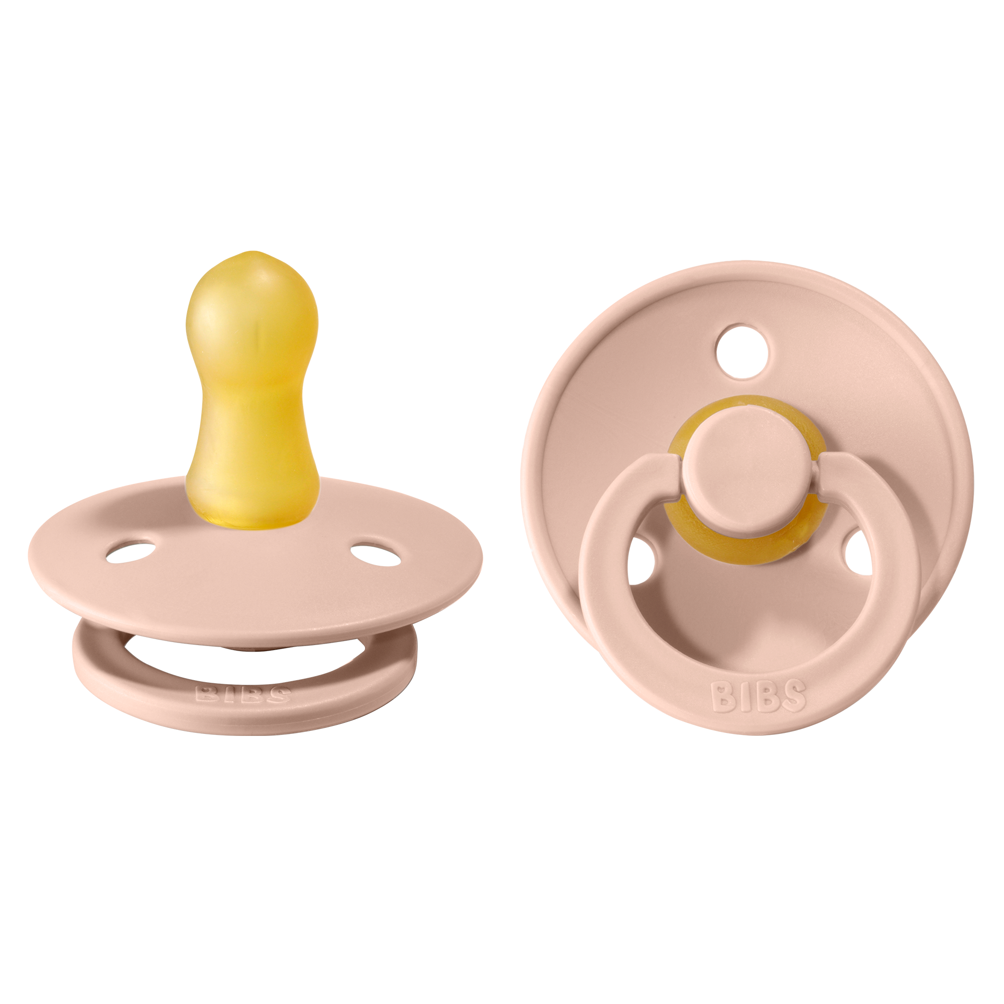 BIBS Colour Nappar Blush/Blush strl. 1 (0-6 månader) 2-pack