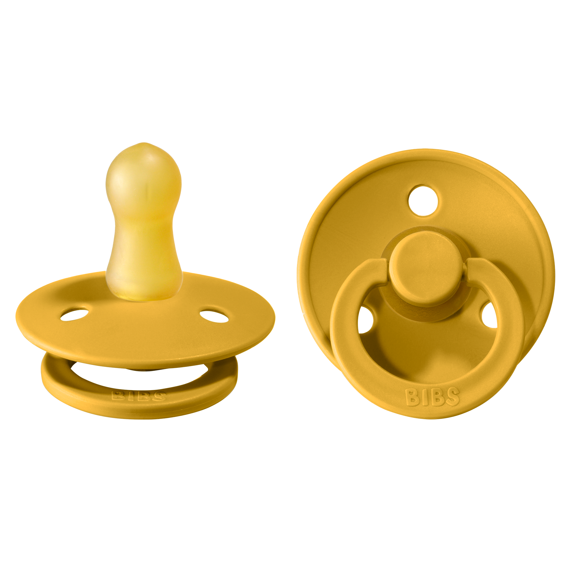 BIBS Colour Nappar Mustard/Mustard strl. 1 (0-6 månader) 2-pack