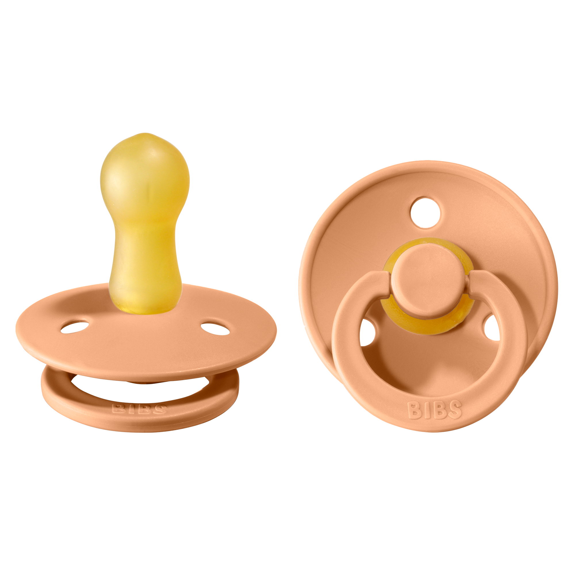 BIBS Colour Nappar Peach/Peach strl. 2 (6-18 månader) 2-pack