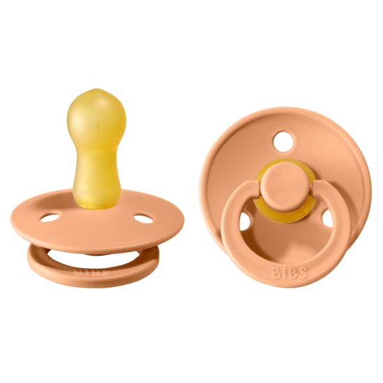 BIBS Colour Nappar Peach/Peach strl. 2 (6-18 månader) 2-pack