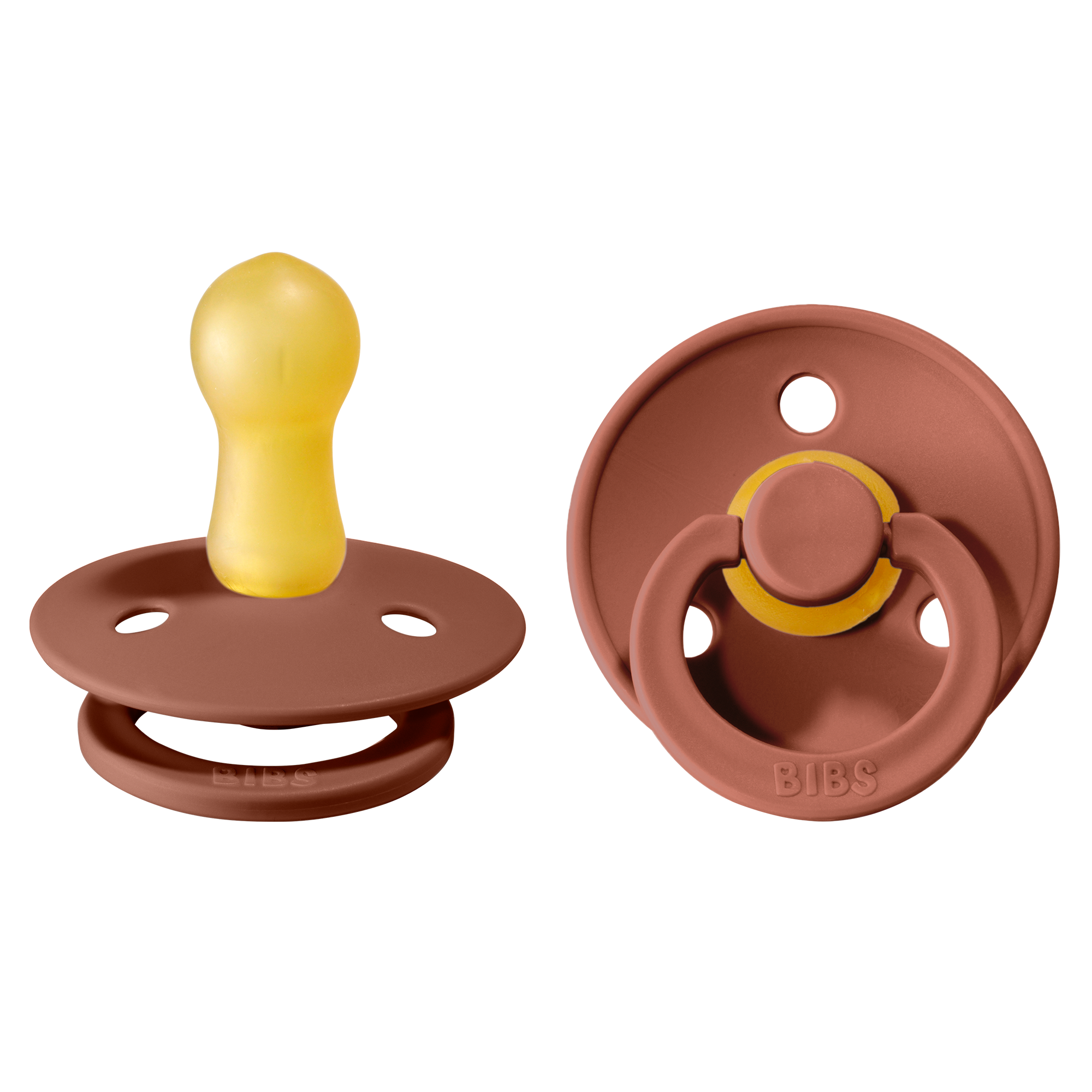 BIBS Colour Latex Size 2 Woodchuck/Woodchuck 2-pack
