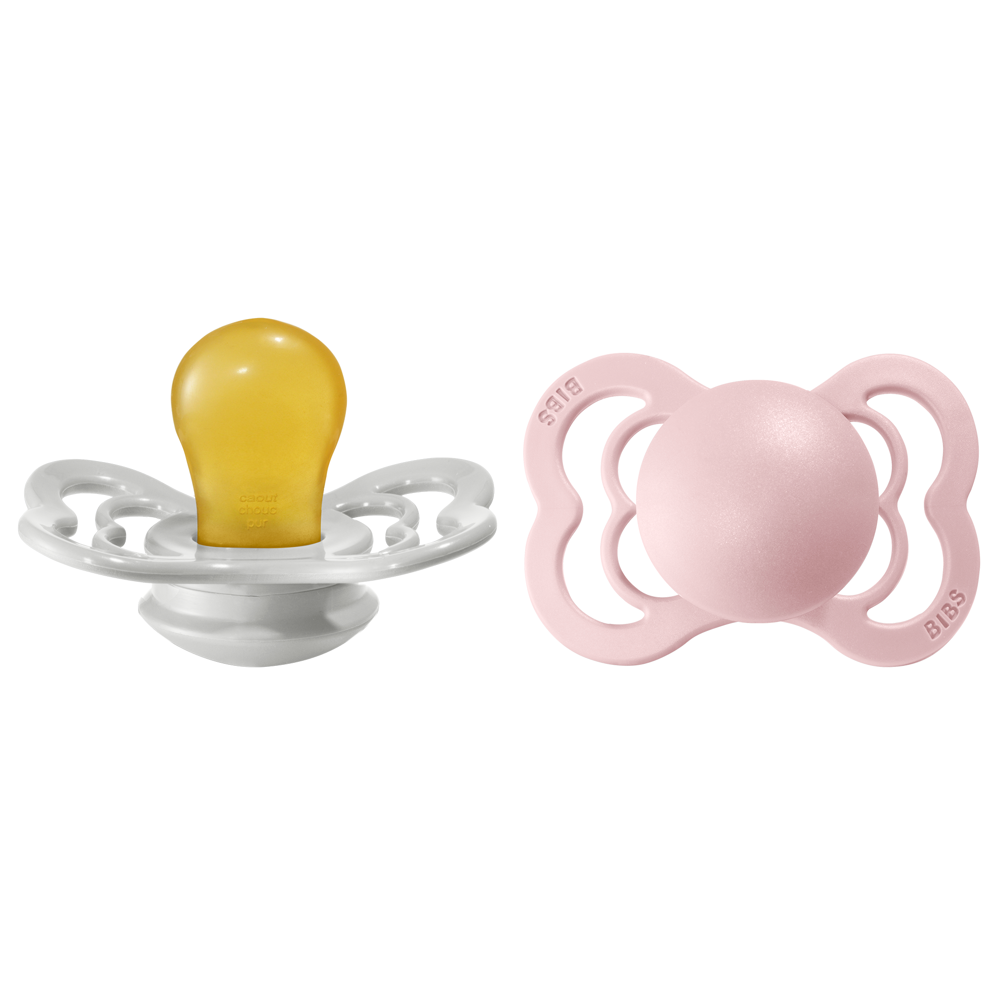 BIBS Supreme Nappar Latex Haze/Blossom strl. 1 (0-6 månader) 2-pack