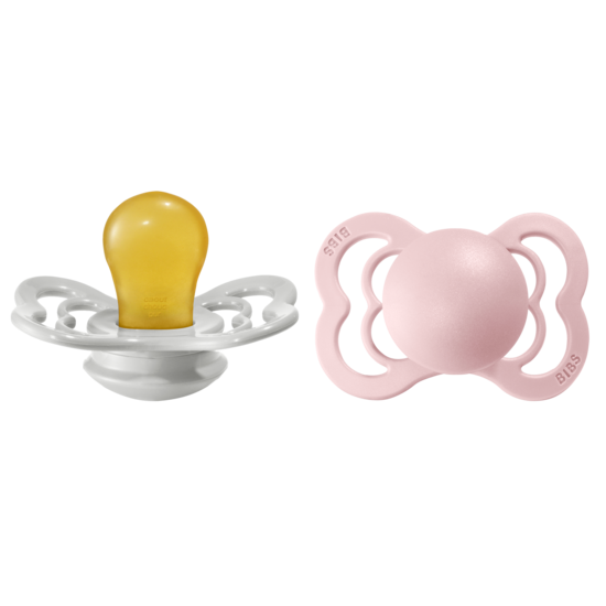 BIBS Supreme Nappar Latex Haze/Blossom strl. 1 (0-6 månader) 2-pack