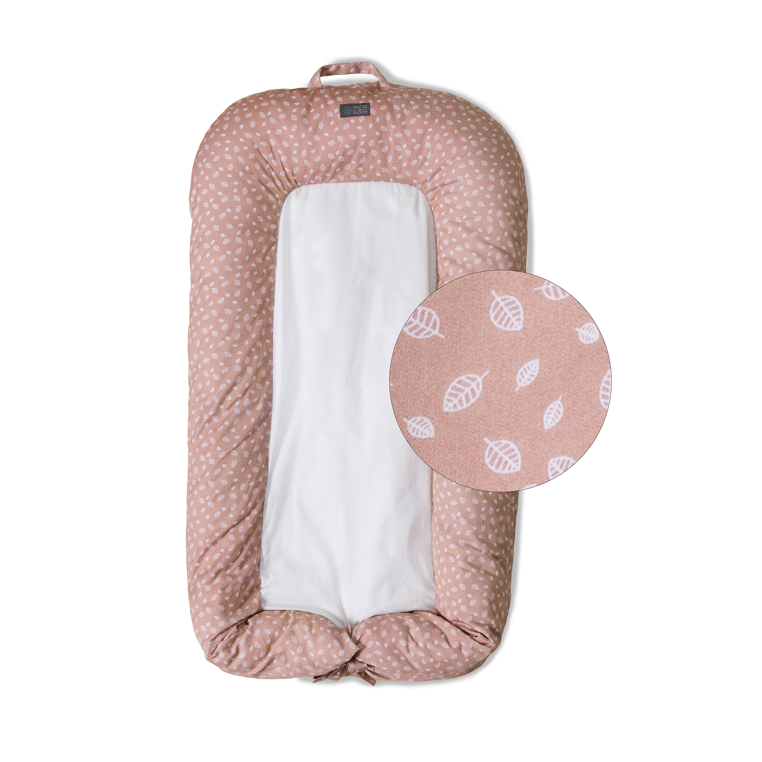 Vinter & Bloom Baby Sleep Nest Misty Rose