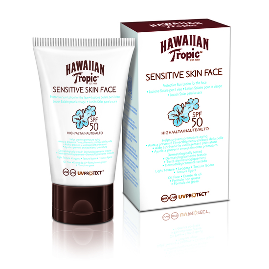 Hawaiian Tropic Sensitive Face Sun Lotion SPF50 50 ml