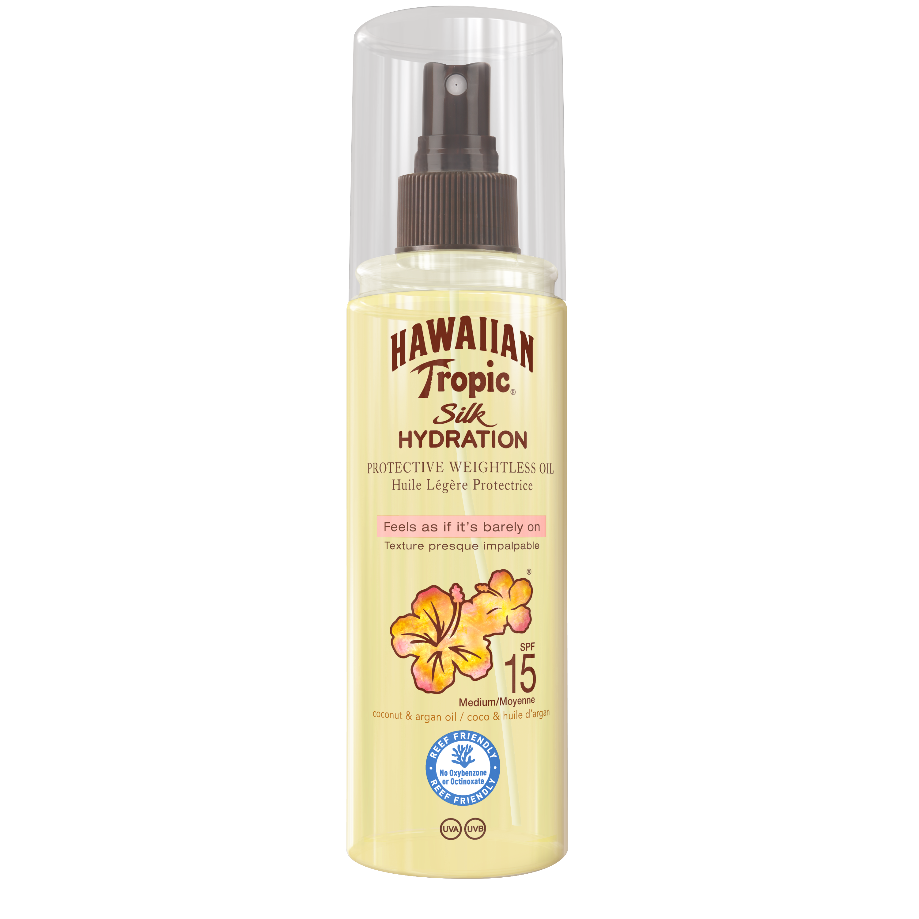 Hawaiian Tropic Silk Hydration Dry Oil Mist SPF15 150 ml