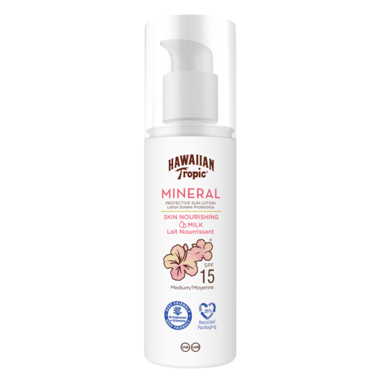 Hawaiian Tropic Mineral Sun Milk Lotion SPF15 100 ml