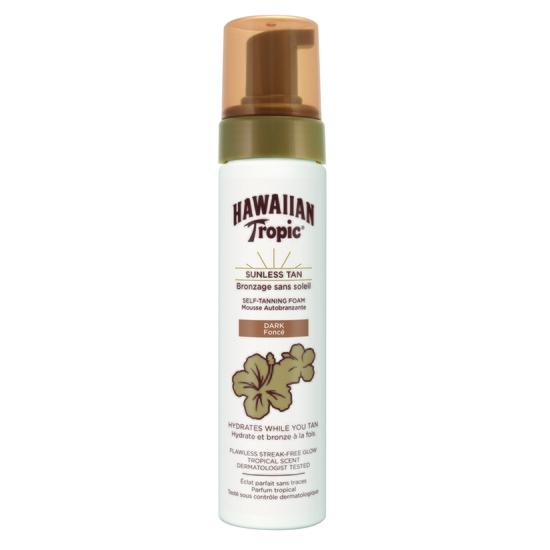 Hawaiian Tropic Self-Tanning Foam Dark 200 ml