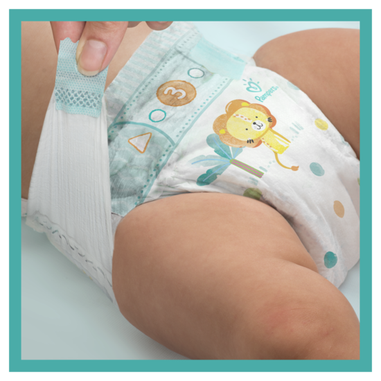 Pampers Baby-Dry Storlek 3, 140 Blöjor, 6-10kg