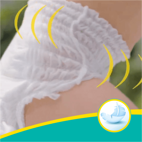 Pampers Premium Protection Byxblöjor Storlek 4, 70 Blöjor, 9-14kg