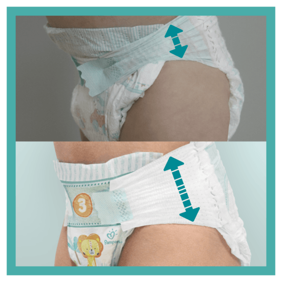 Pampers Baby-Dry Storlek 6, 106 Blöjor, 13-18kg