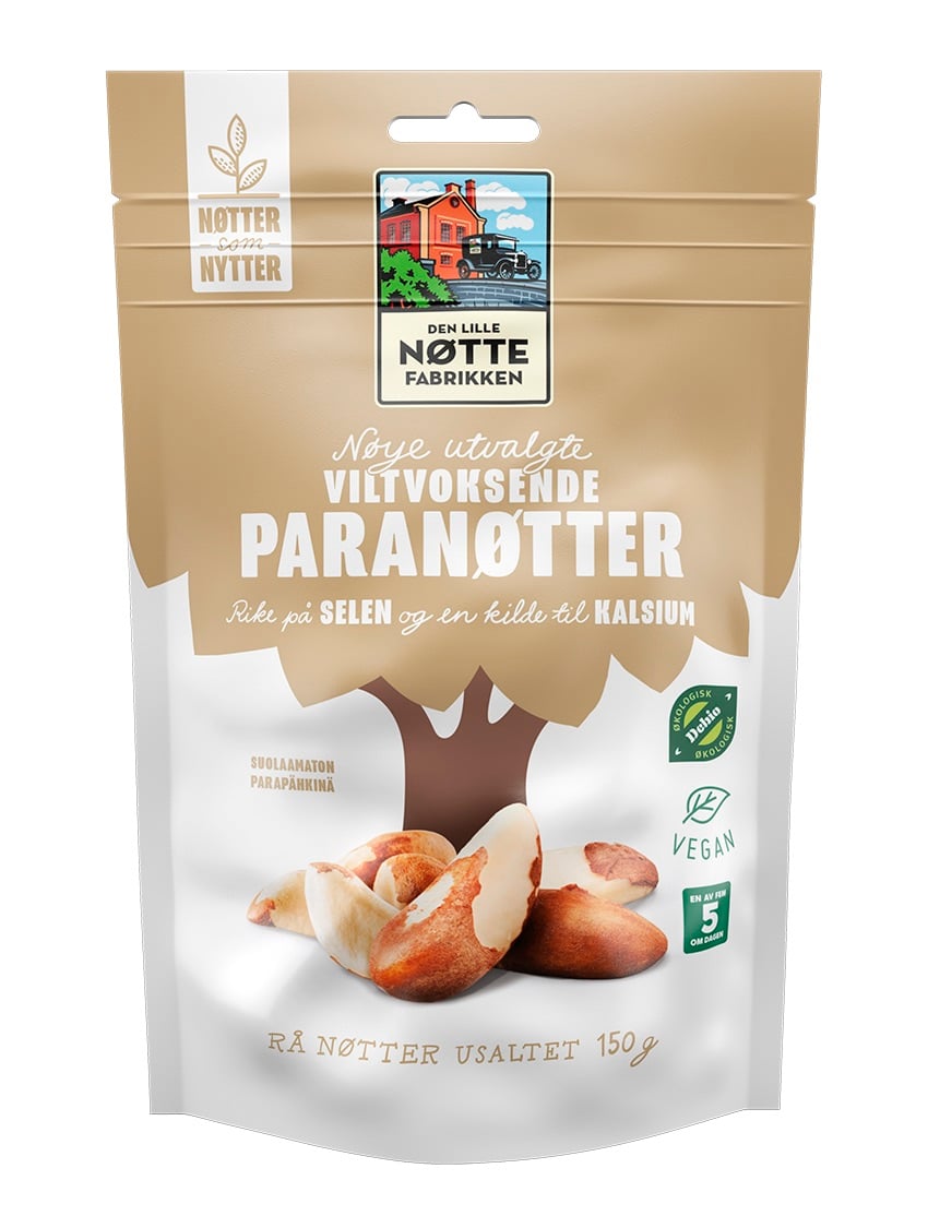 Den Lille Nøttefabrikken Valnøtter 110 g