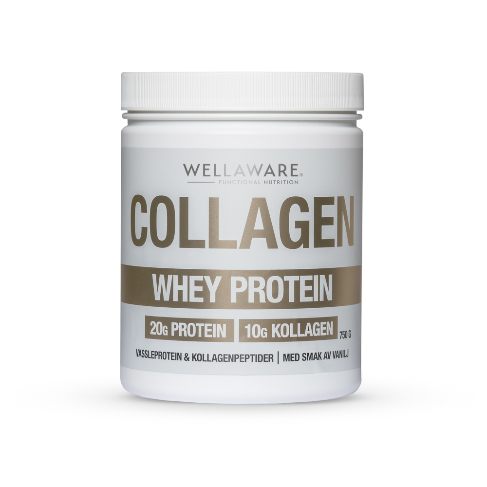 WellAware Collagen Whey Protein Vanilj 750 g