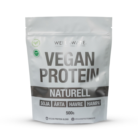 WellAware Vegan Protein Blend Naturell 500 g