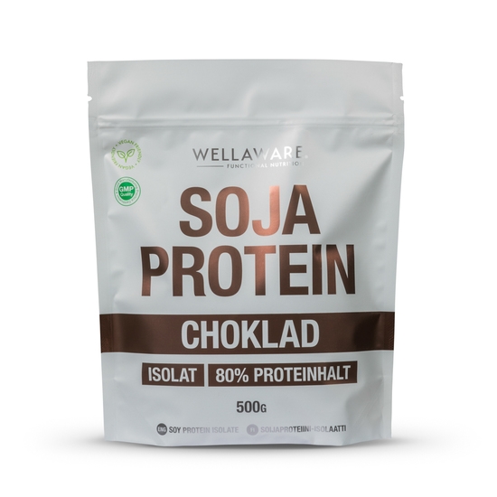 WellAware Sojaprotien Isolat Choklad 500 g