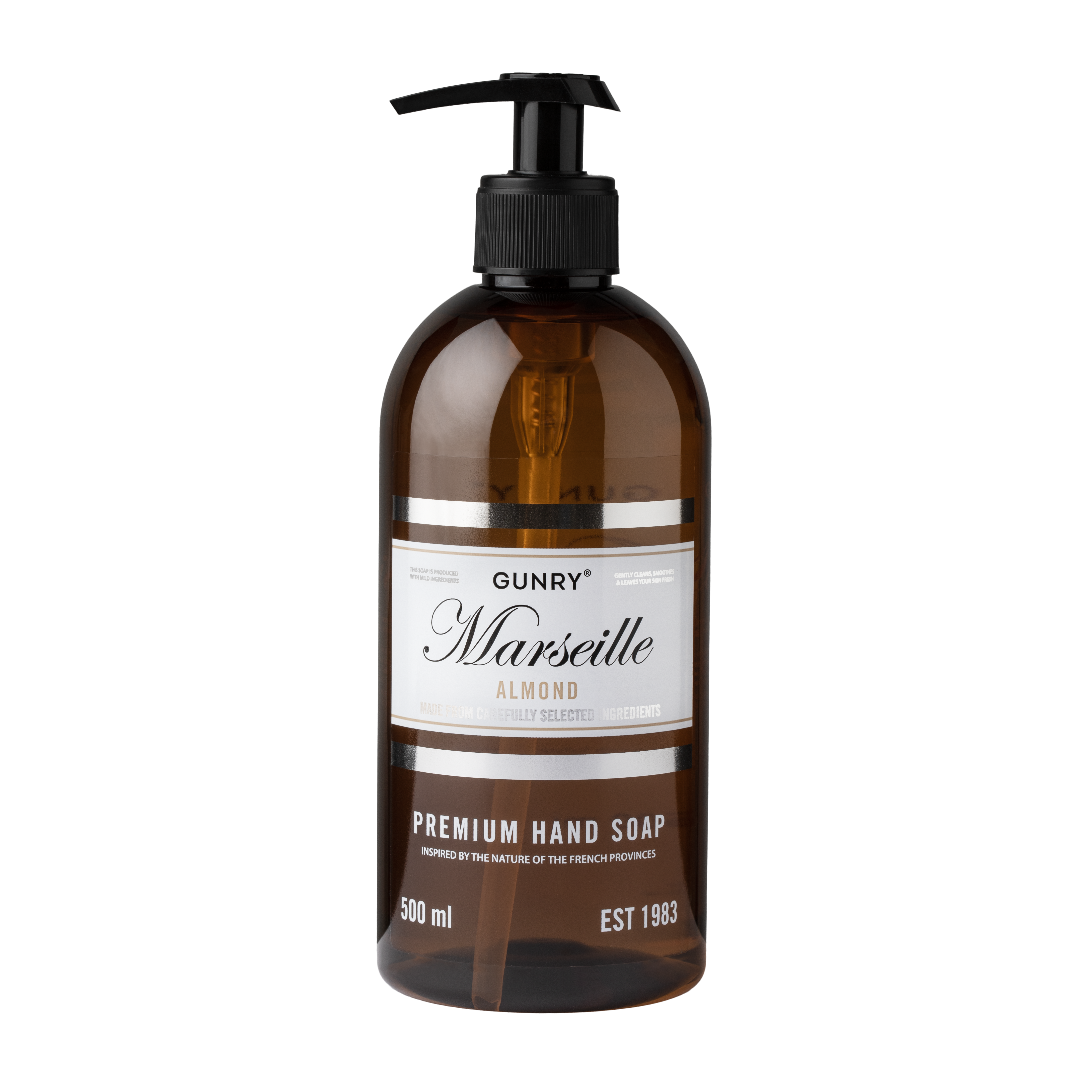 Gunry Flytande Tvål Premium Marseille Almond 500 ml