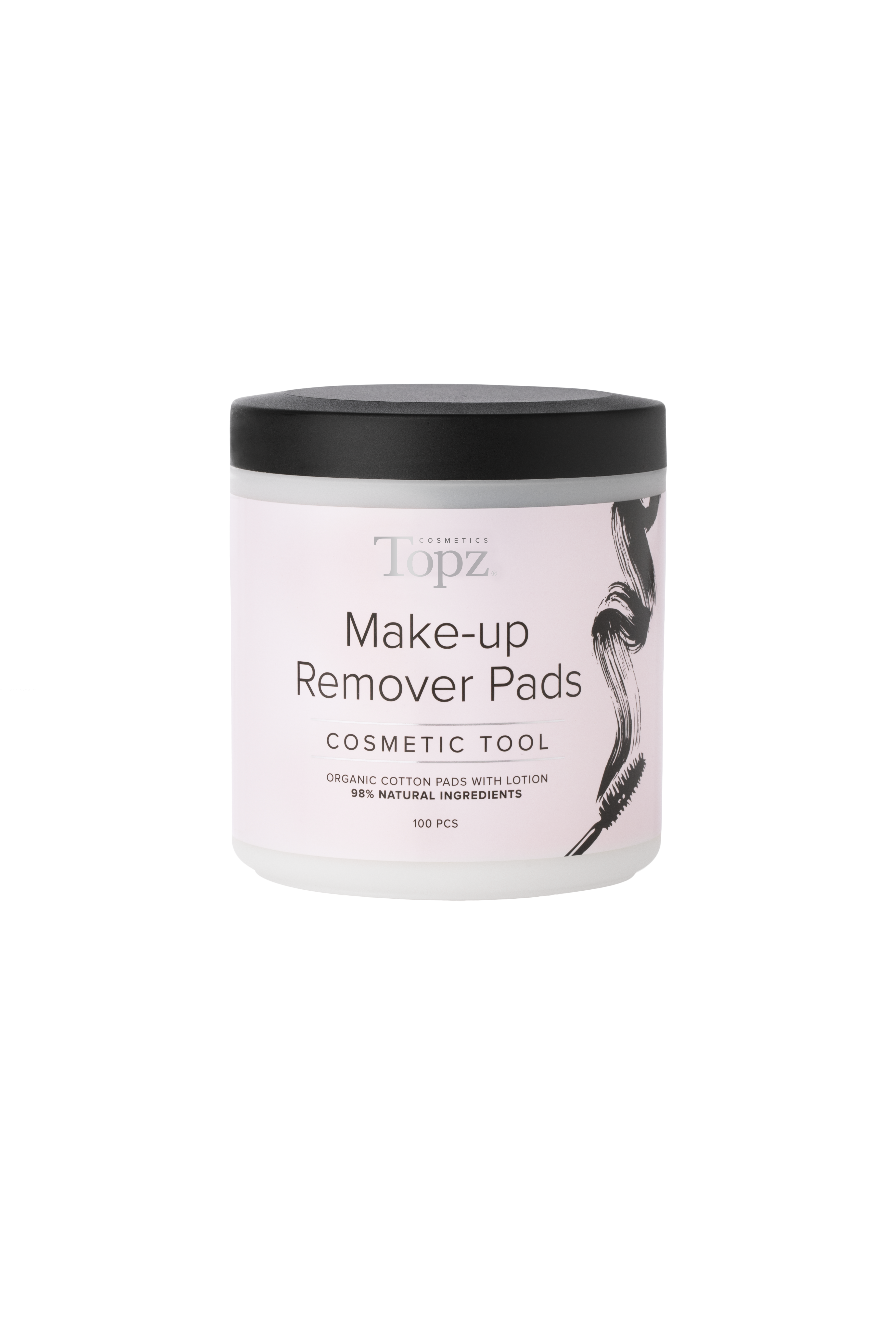 Topz Cosmetics Make-Up Remover Pads 100 st