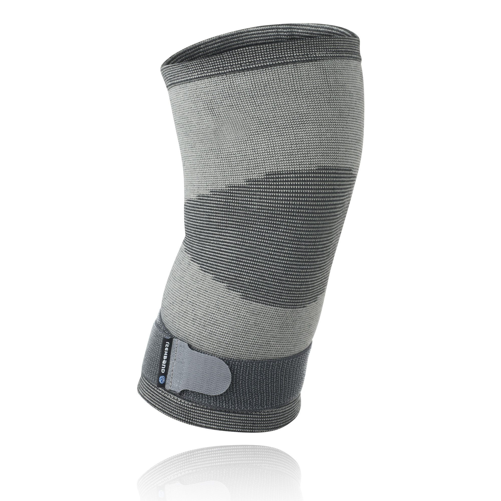 Rehband QD Knitted Knee-Sleeve Grey L