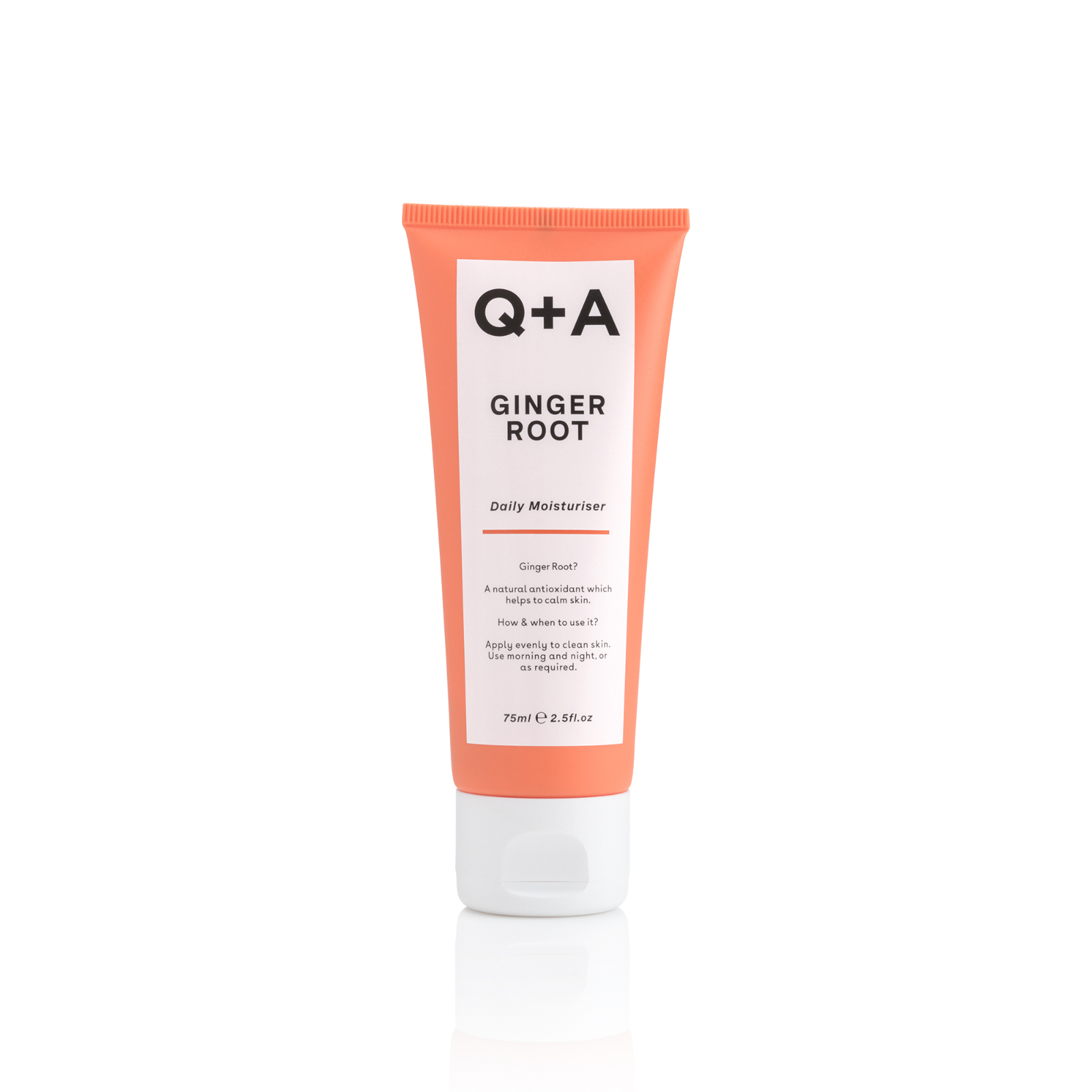Q+A Ginger Root Daily Moisturiser 75 ml