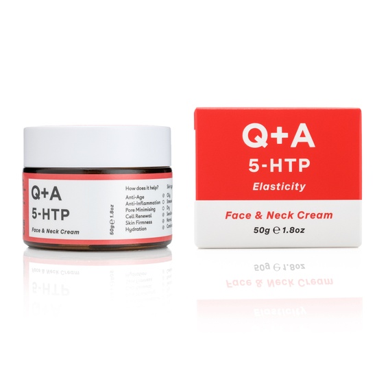 Q+A 5-HTP Face & Neck Cream 50 g