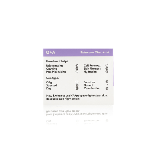 Q+A Chamomile Night Cream 50 g